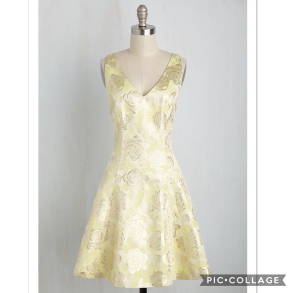 Modcloth Dresses & Skirts - Modcloth Out of this Twirl Floral Dress Plus 16